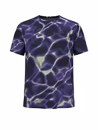 ODLO | Camiseta de running para hombre Zeroweight Chil Tec Print | Lila