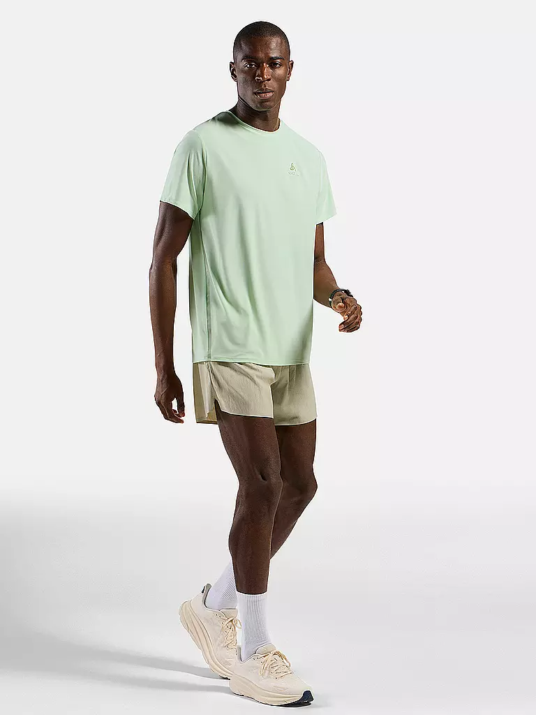ODLO | Camiseta de running para hombre Zeroweight Chill-Tec | Verde claro