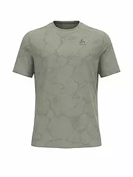 ODLO | Camiseta de running para hombre Zeroweight Engineered Chill-Tec | Beige