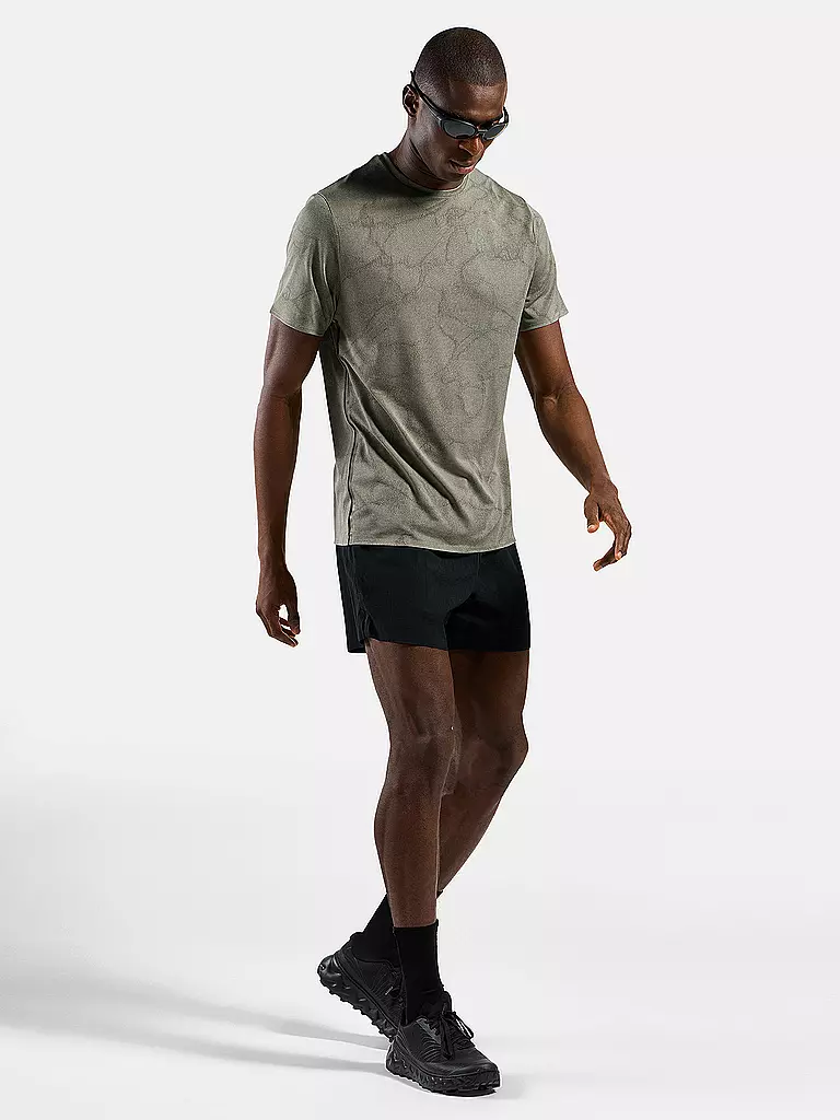 ODLO | Camiseta de running para hombre Zeroweight Engineered Chill-Tec | Beige