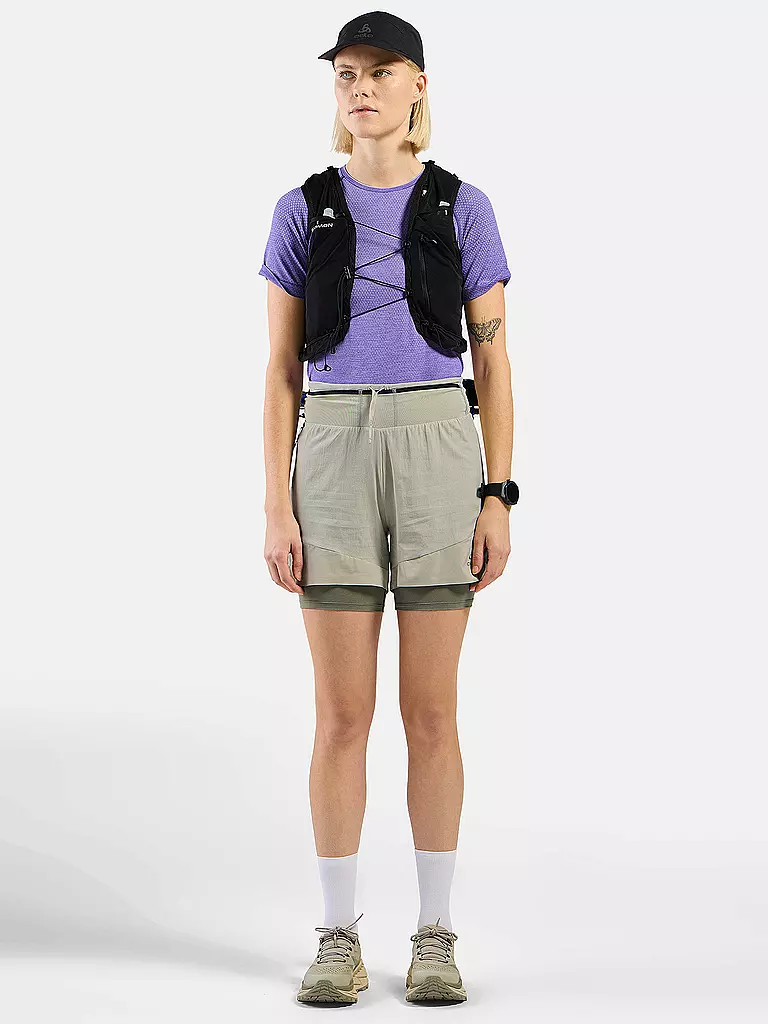 ODLO | Camiseta de running para mujer Essentials Seamless | Lila