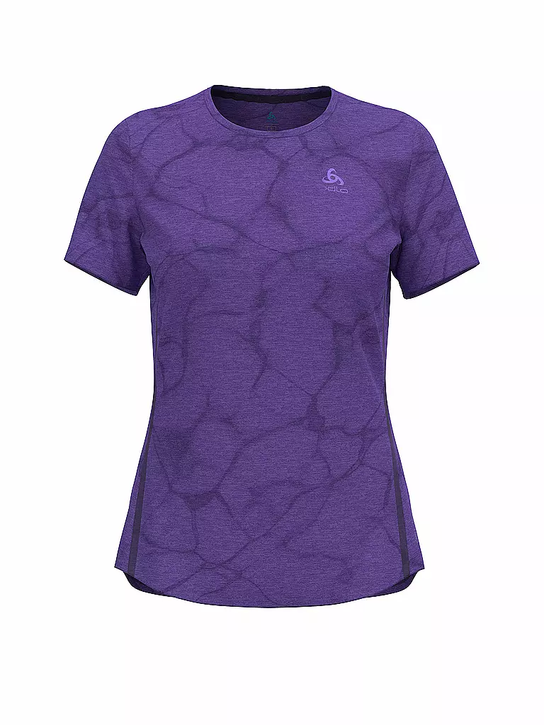 ODLO | Camiseta de running para mujer Zeroweight Engineered Chill-Tec | Lila