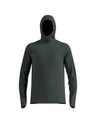 ODLO | Camiseta de running térmica Essential para hombre | Verde oscuro