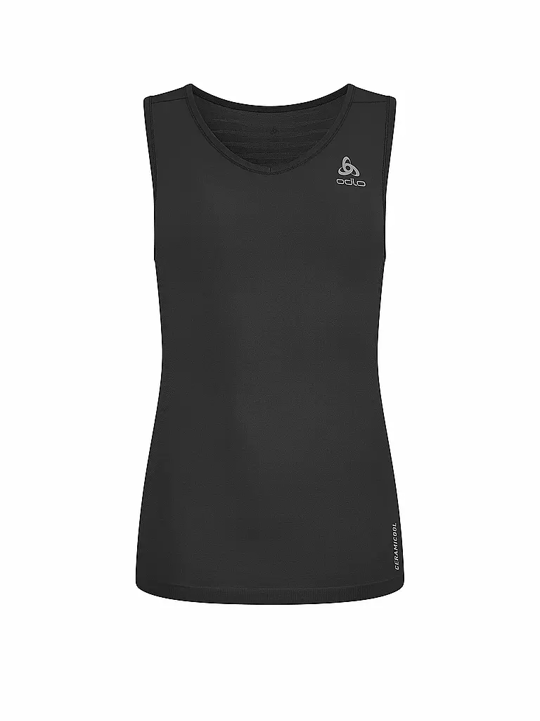 ODLO | Camiseta de tirantes interior para mujer Performance X-Light Base Layer | Negro