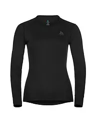 ODLO | Camiseta funcional de mujer ACTIVE WARM ECO Base Layer | Negro
