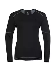 ODLO | Camiseta funcional de mujer ACTIVE X-WARM ECO Base Layer | Negro
