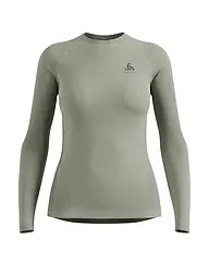 ODLO | Camiseta funcional de mujer WARM ECO Baselayer | Oliva