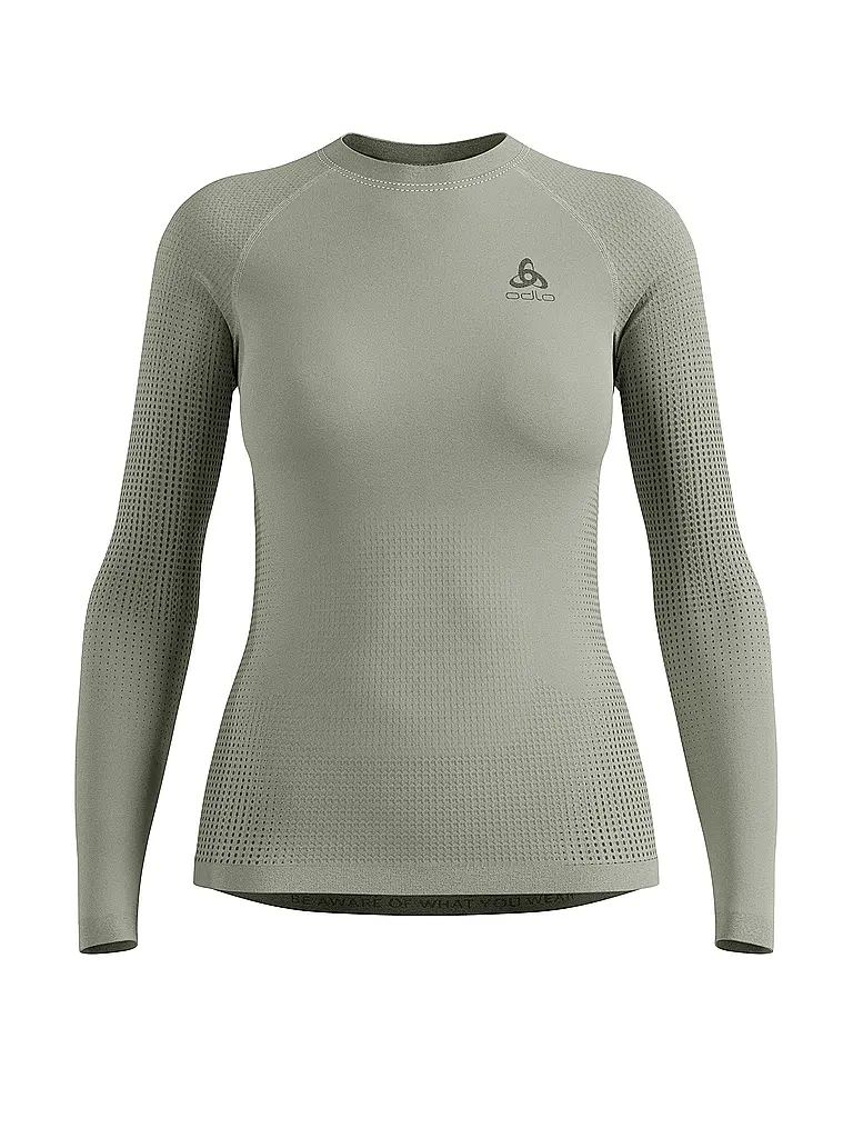 ODLO | Camiseta funcional de mujer WARM ECO Baselayer | Gris
