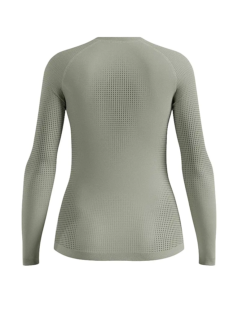 ODLO | Camiseta funcional de mujer WARM ECO Baselayer | Gris