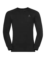 ODLO | Camiseta funcional para hombre ACTIVE WARM ECO Base Layer | Negro