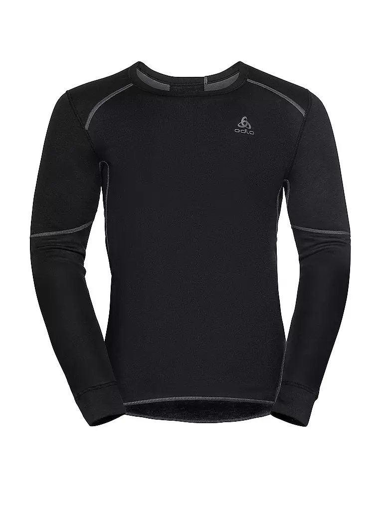 ODLO | Camiseta funcional para hombre ACTIVE X-WARM ECO Base Layer | Negro