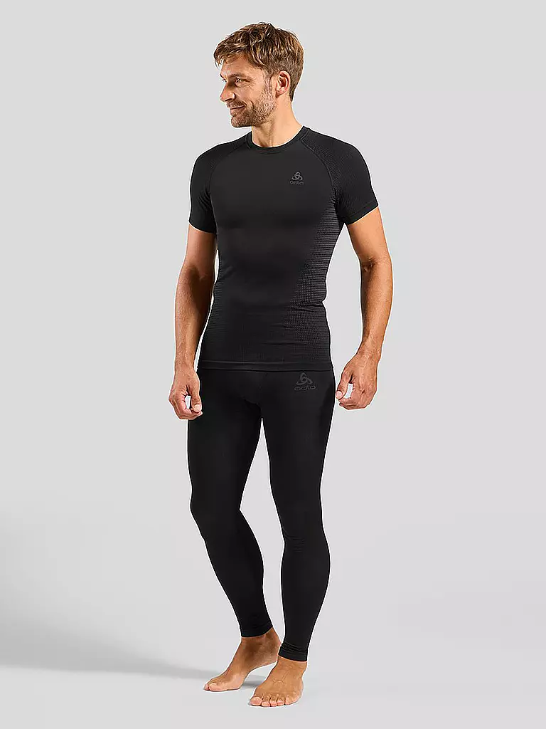 ODLO | Camiseta funcional para hombre Performance Warm Eco | Negro