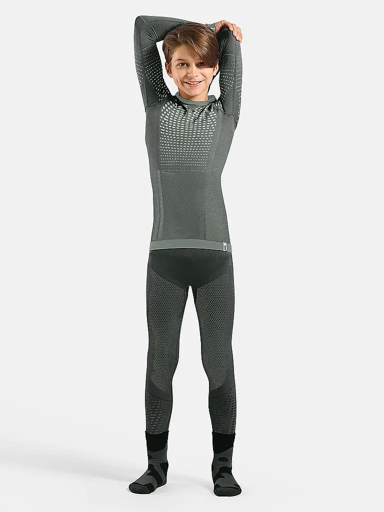 ODLO | Camiseta funcional Performance Warm para niños | Gris