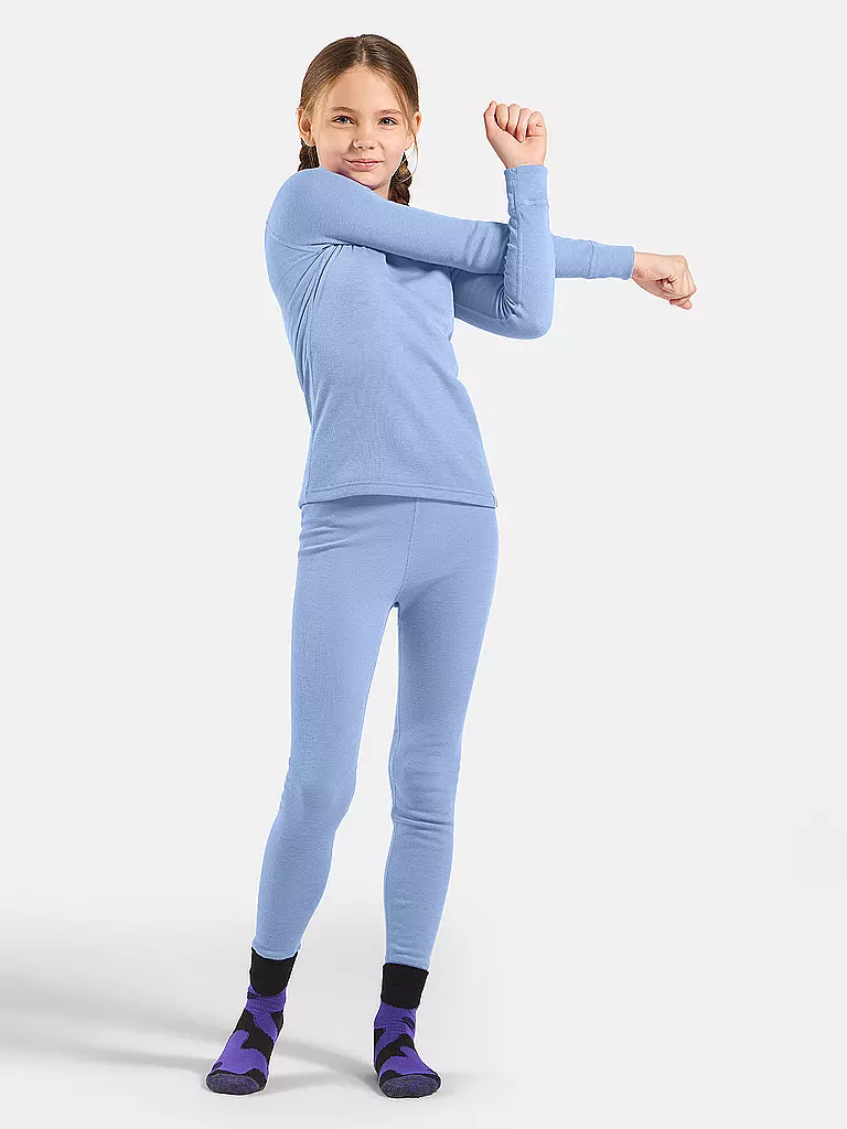 ODLO | Camiseta interior Active Warm para niños | Azul claro
