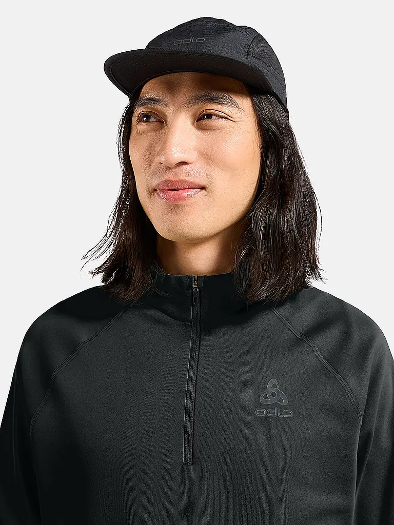 ODLO | Camiseta interior con cremallera Besso para hombre | Negro