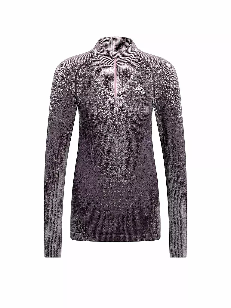 ODLO | Camiseta interior con cremallera Blackcomb para mujer | Gris