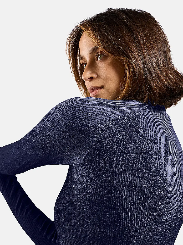 ODLO | Camiseta interior con cremallera Blackcomb para mujer | Lila