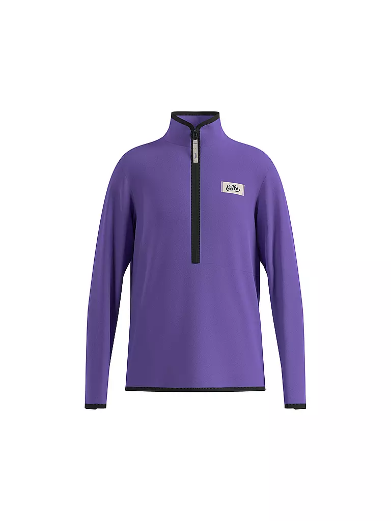 ODLO | Camiseta interior con cremallera de forro polar clásico para niños | Lila