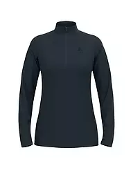 ODLO | Camiseta interior con cremallera Essential Light para mujer | Azul oscuro
