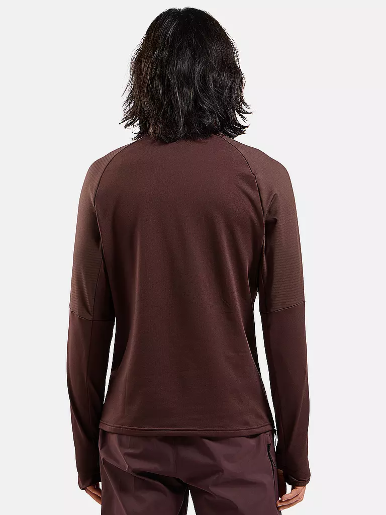 ODLO | Camiseta interior con cremallera para hombre Descent Ceramiwarm |