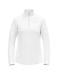 ODLO | Camiseta interior con cremallera para mujer Besso Mid Layer | Blanco