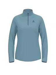 ODLO | Camiseta interior con cremallera para mujer Besso Mid Layer | Azul