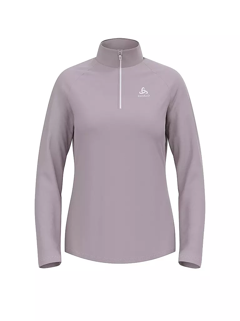 ODLO | Camiseta interior con cremallera para mujer Besso Mid Layer | Gris
