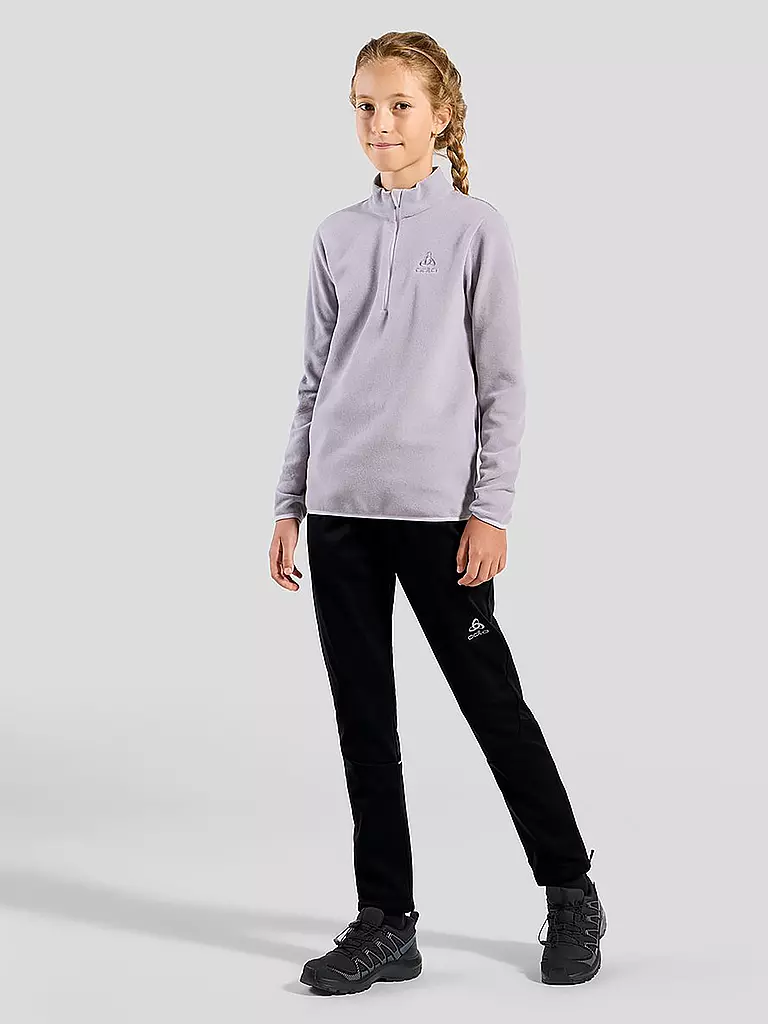 ODLO | Camiseta interior con cremallera para niños Roy Kids Stripe | Lila