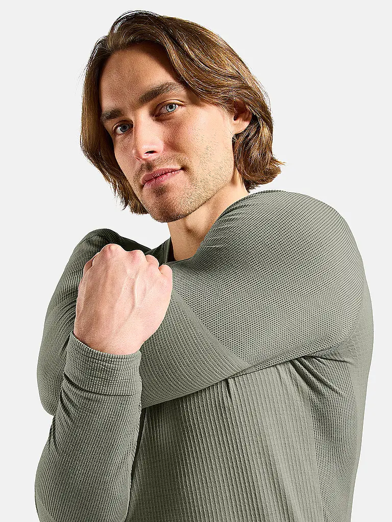 ODLO | Camiseta interior de hombre Natural Merino 260 con media cremallera |