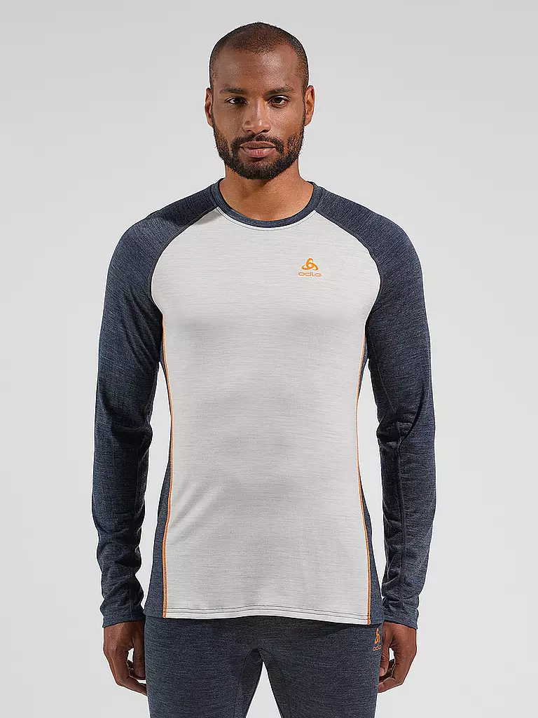 ODLO | Camiseta interior de hombre Performance Wool 150 | Gris