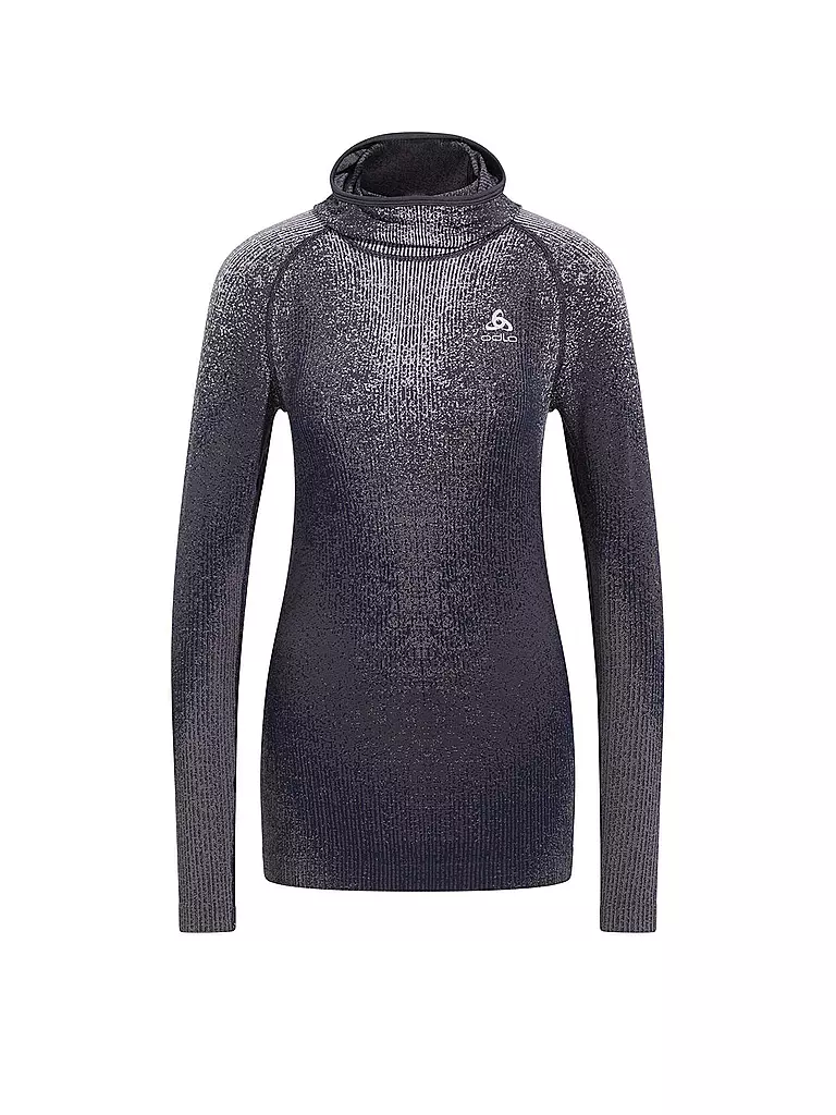 ODLO | Camiseta interior de mujer con protección facial | Gris
