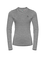 ODLO | Camiseta interior de mujer Natural 100% Merino Warm | Gris