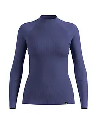 ODLO | Camiseta interior de mujer Natural Merino 260 1/2 Zip | Azul