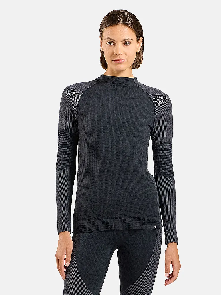 ODLO | Camiseta interior de mujer Natural Merino 260 con media cremallera |