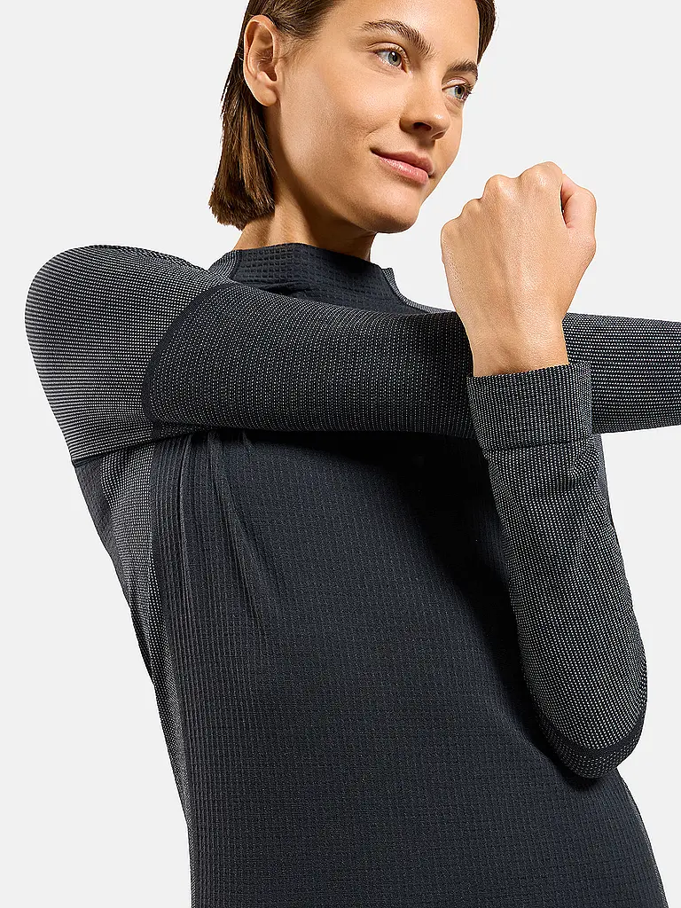 ODLO | Camiseta interior de mujer Natural Merino 260 con media cremallera |