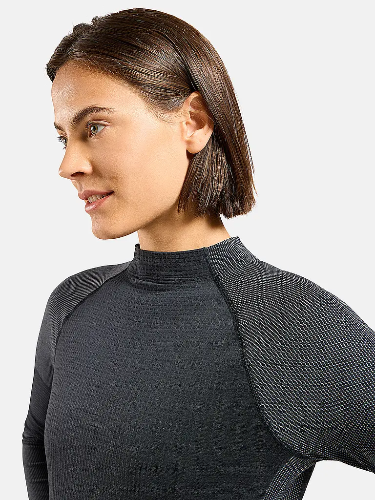 ODLO | Camiseta interior de mujer Natural Merino 260 con media cremallera |