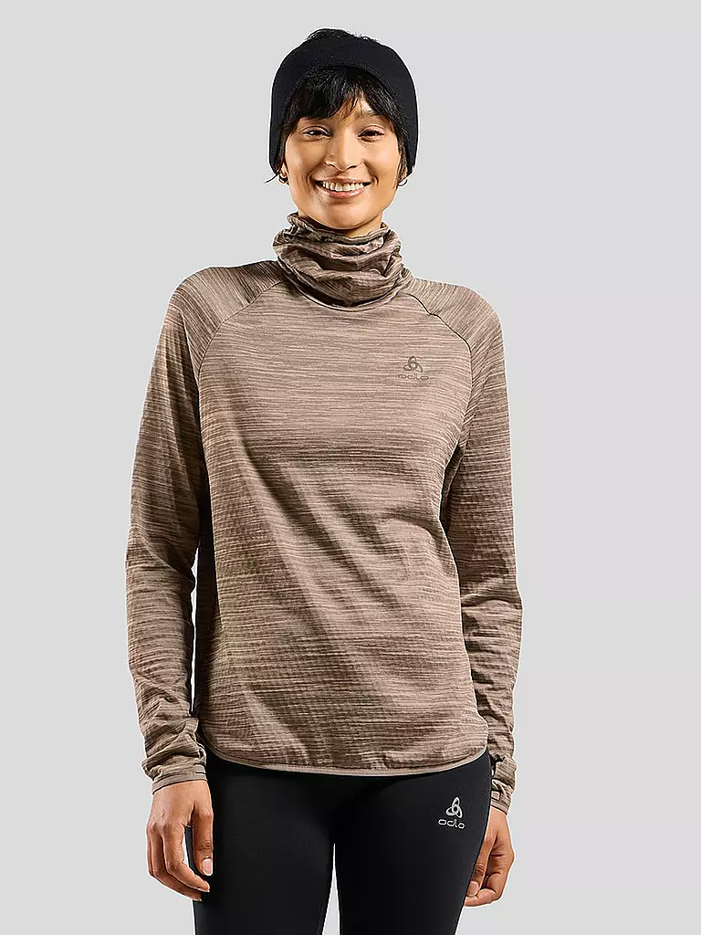 ODLO | Camiseta interior de mujer Run Easy Warm | Gris