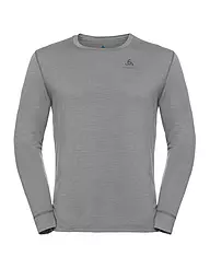 ODLO | Camiseta interior para hombre Natural 100% Merino Warm | Gris