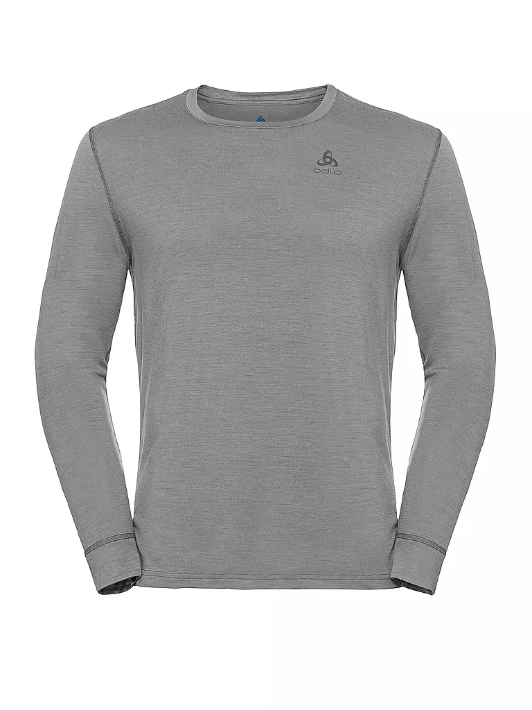 ODLO | Camiseta interior para hombre Natural 100% Merino Warm | Gris