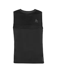 ODLO | Camiseta interior sin mangas para hombre Performance X-Light Base Layer | Negro