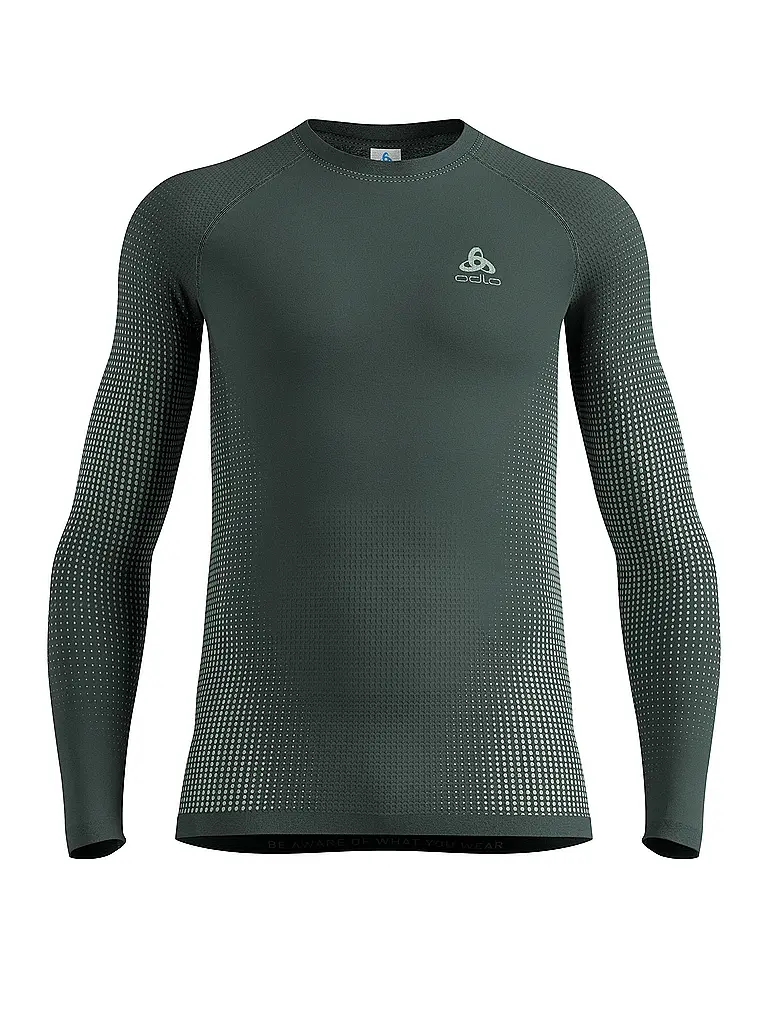 ODLO | Camiseta interior térmica WARM ECO para hombre | Gris