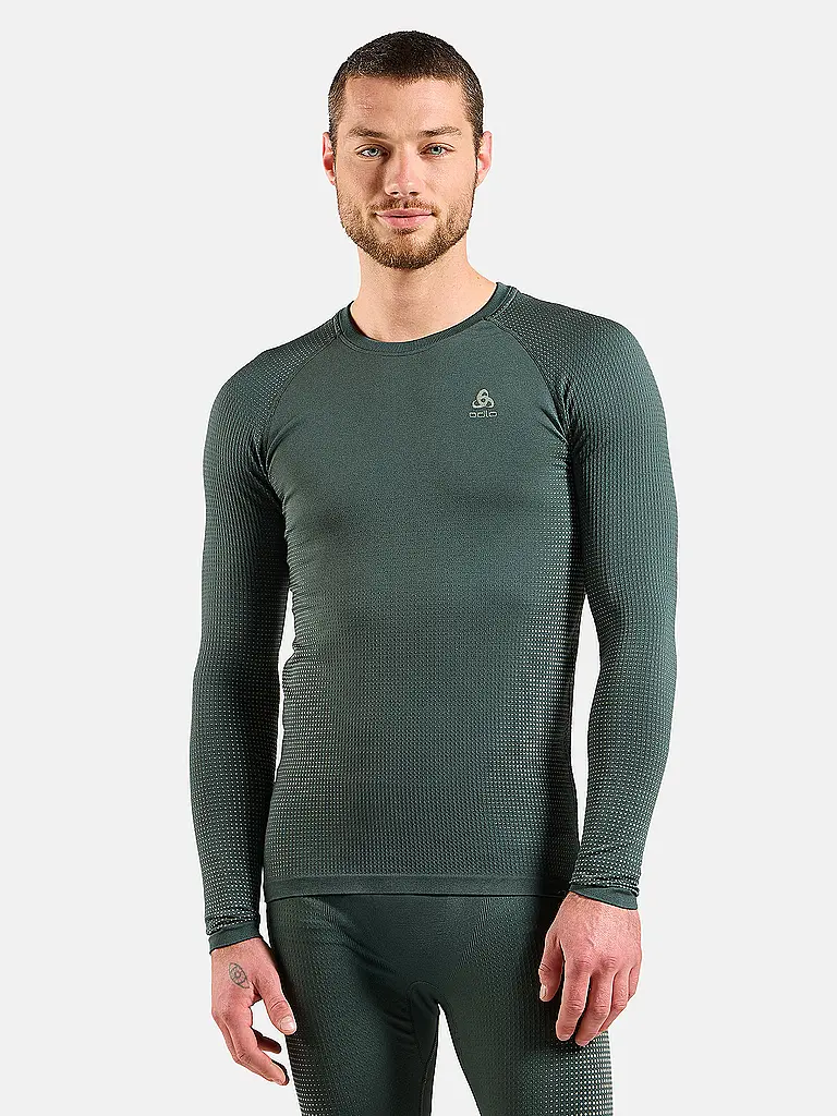 ODLO | Camiseta interior térmica WARM ECO para hombre | Gris
