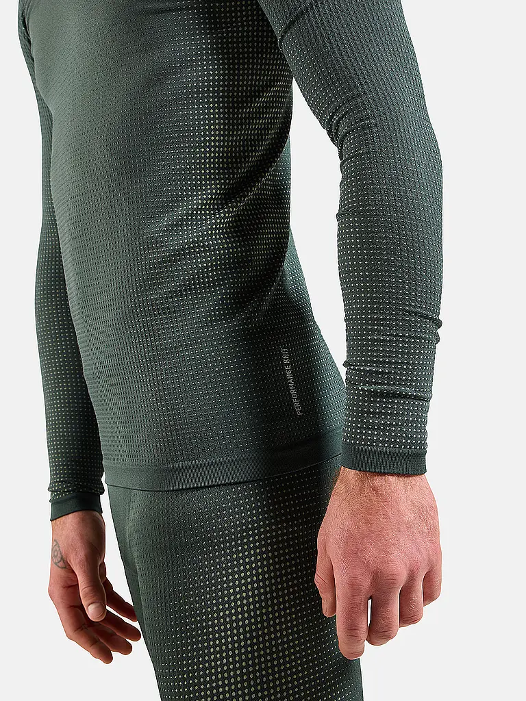 ODLO | Camiseta interior térmica WARM ECO para hombre | Gris