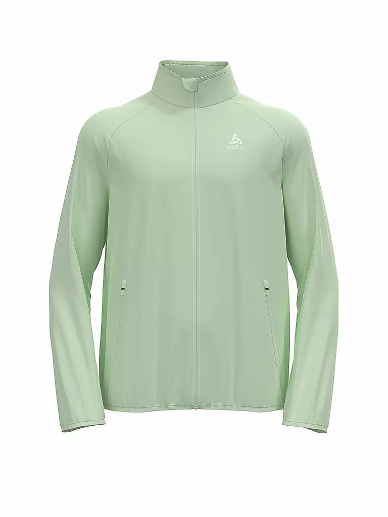 ODLO | Chaqueta de running ligera Essential para hombre | Verde claro