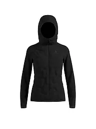 ODLO | Chaqueta de running para mujer Zeroweight Insulator Hybrid Hoodie | Negro