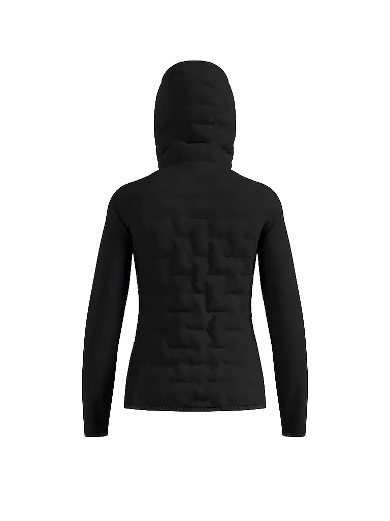 ODLO | Chaqueta de running para mujer Zeroweight Insulator Hybrid Hoodie | Negro