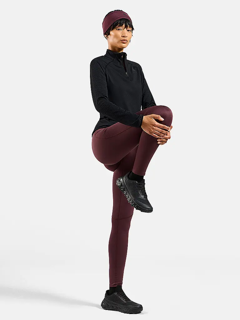 ODLO | Chaqueta de running para mujer Zeroweight Warm Hybrid | Negro