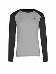ODLO | Conjunto de ropa interior funcional para hombre ACTIVE WARM ECO Base Layer | Gris