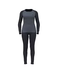ODLO | Damen Funktionswäsche Set ACTIVE WARM ECO | Azul oscuro