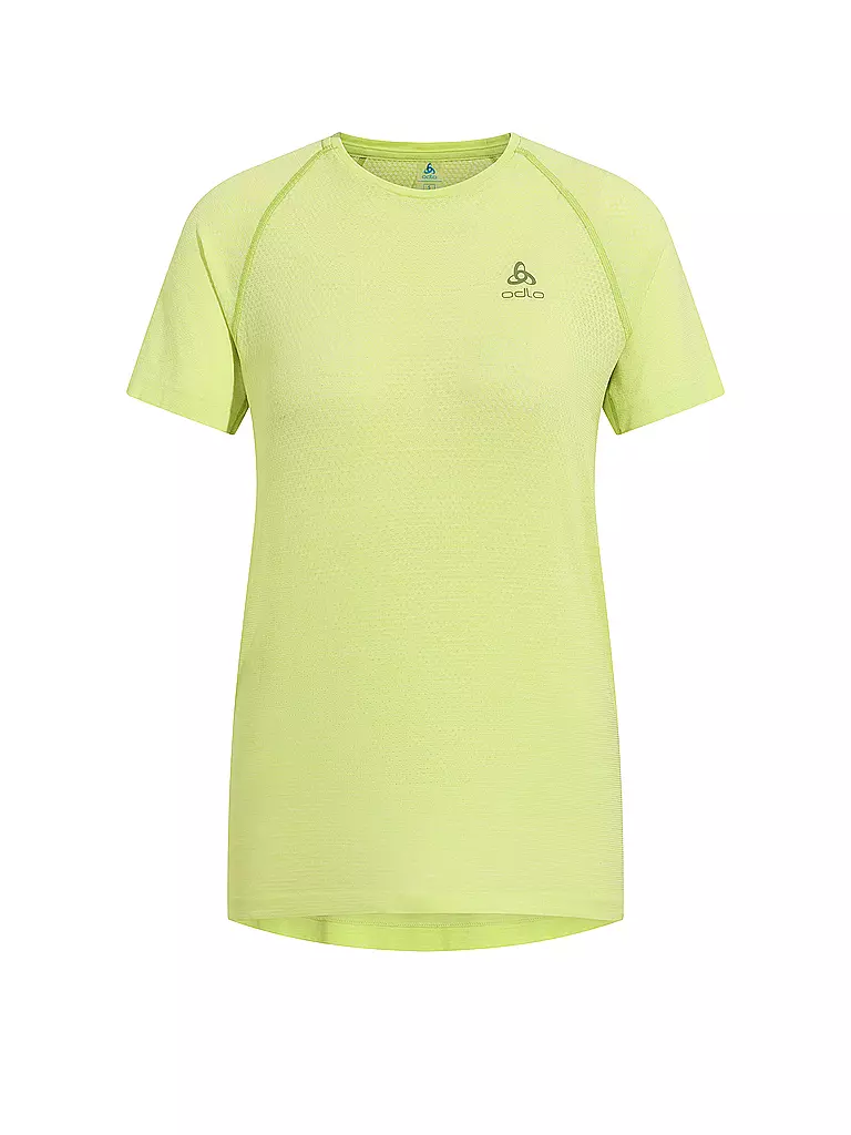 ODLO | Damen Laufshirt Essentials Seamless | Amarillo